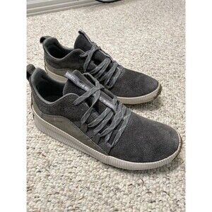 Sorel Kinetic Lace Waterproof Sneakers Gray Suede Women’s 8.5